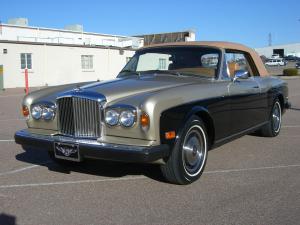 Bentley Corniche Convertible 1980 года